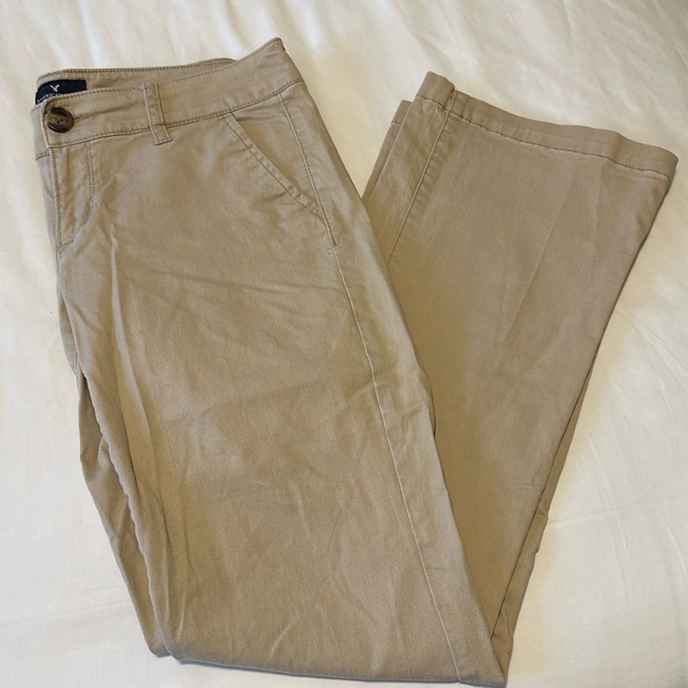Light Khaki Bootcut